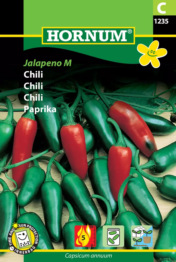 Chili Jalapeno M - Vihannesten ja yrttien siemenet - 5708787012357 - 0