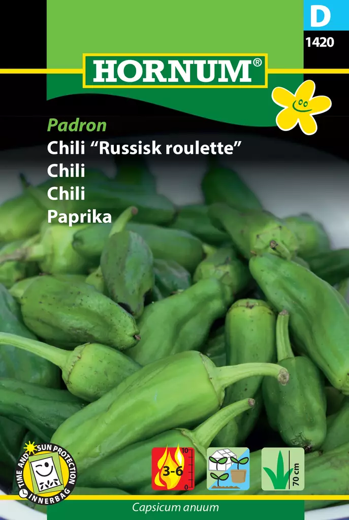 Chili Padron - Vihannesten ja yrttien siemenet - 5708787014207 - 0