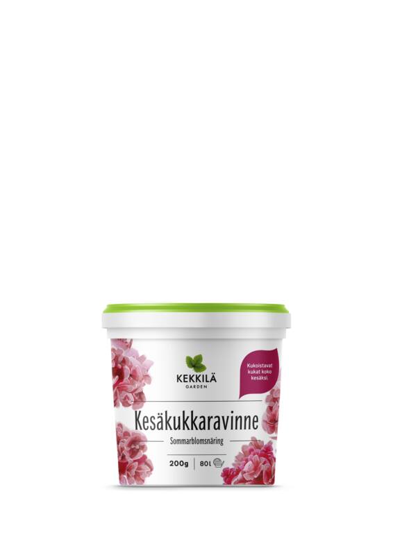 Kekkilä Kesäkukkaravinne 200 g - Puutarhalannoitteet ja kalkit - 6433000610087 - 3