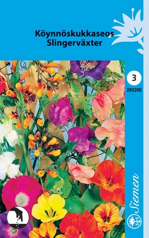 Köynnöskukkaseos - Kukkien ja koristeheinien siemenet - 6415152502007 - 1