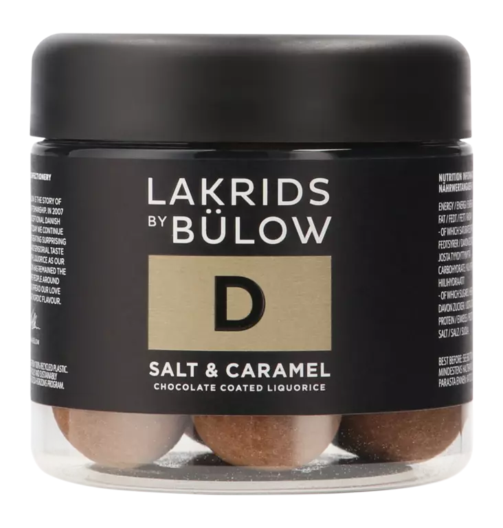 Lakrids by B=C3=BClow -lakritsi Salt & Caramel 125g - Sisustus-  ja lahjatuotteet - 5710858000767 - 1