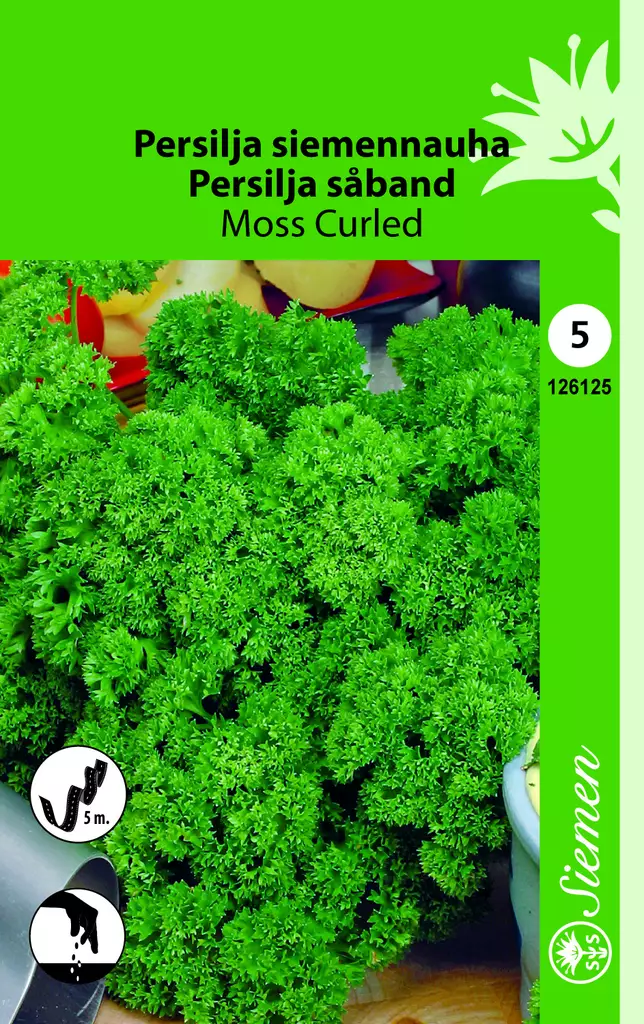 Persilja Moss Curled siemennauha - Vihannesten ja yrttien siemenet - 6415151261257 - 1