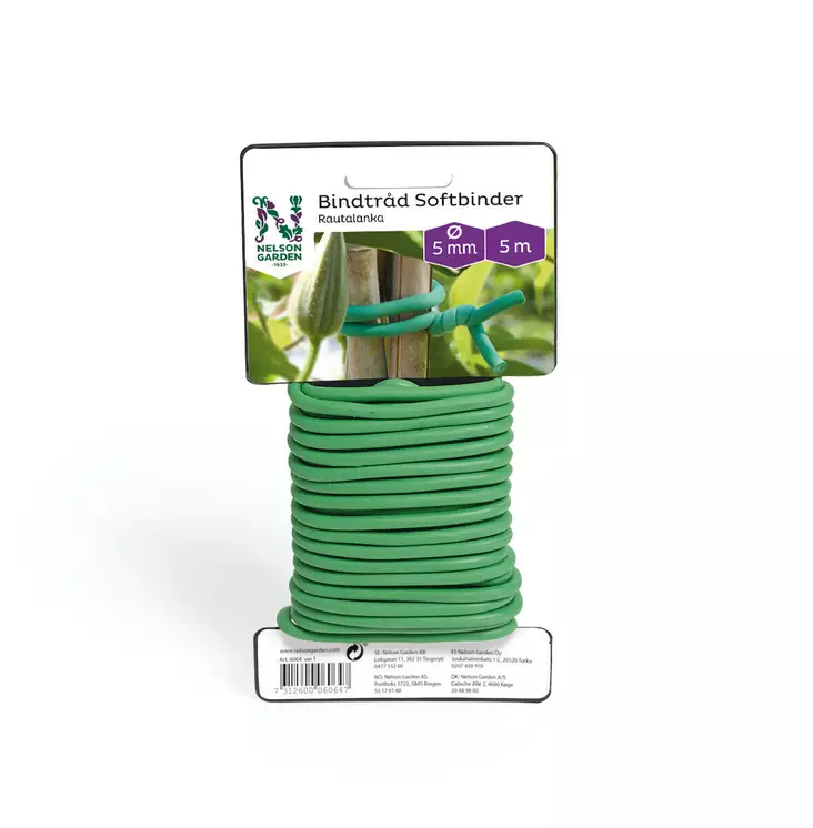 Rautalanka pehmustettu, 5m - Kasvien kiinnitys ja tuenta - 7312600060647 - 1