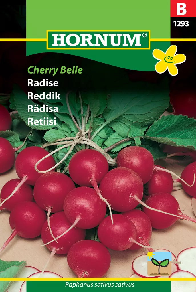 Retiisi Cherry Belle - Vihannesten ja yrttien siemenet - 5708787012937 - 0