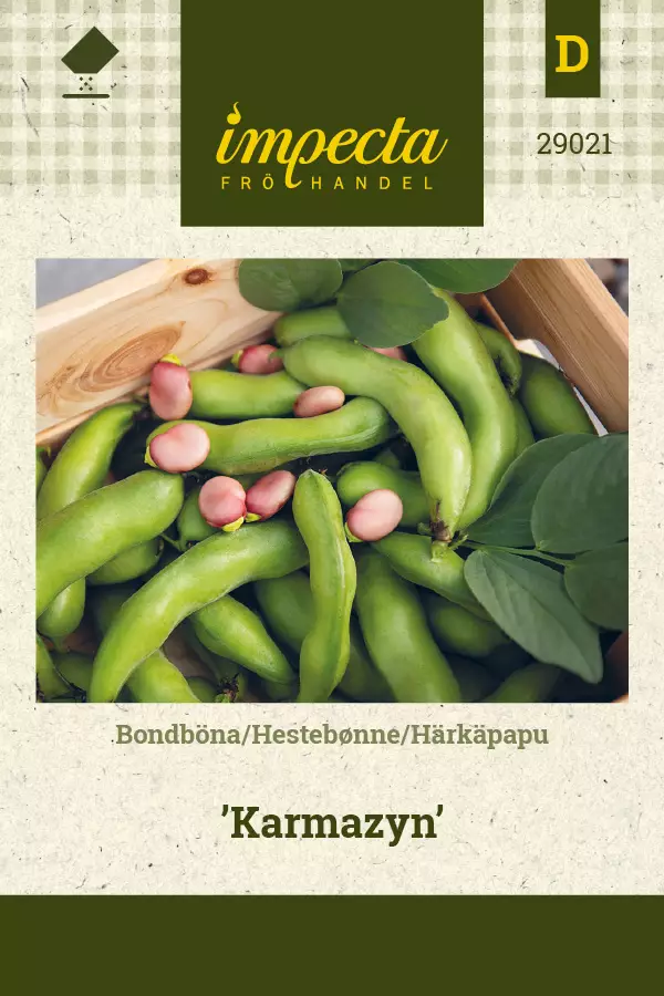 Härkäpapu Karmazyn - Vihannesten ja yrttien siemenet - 7332756290217 - 0