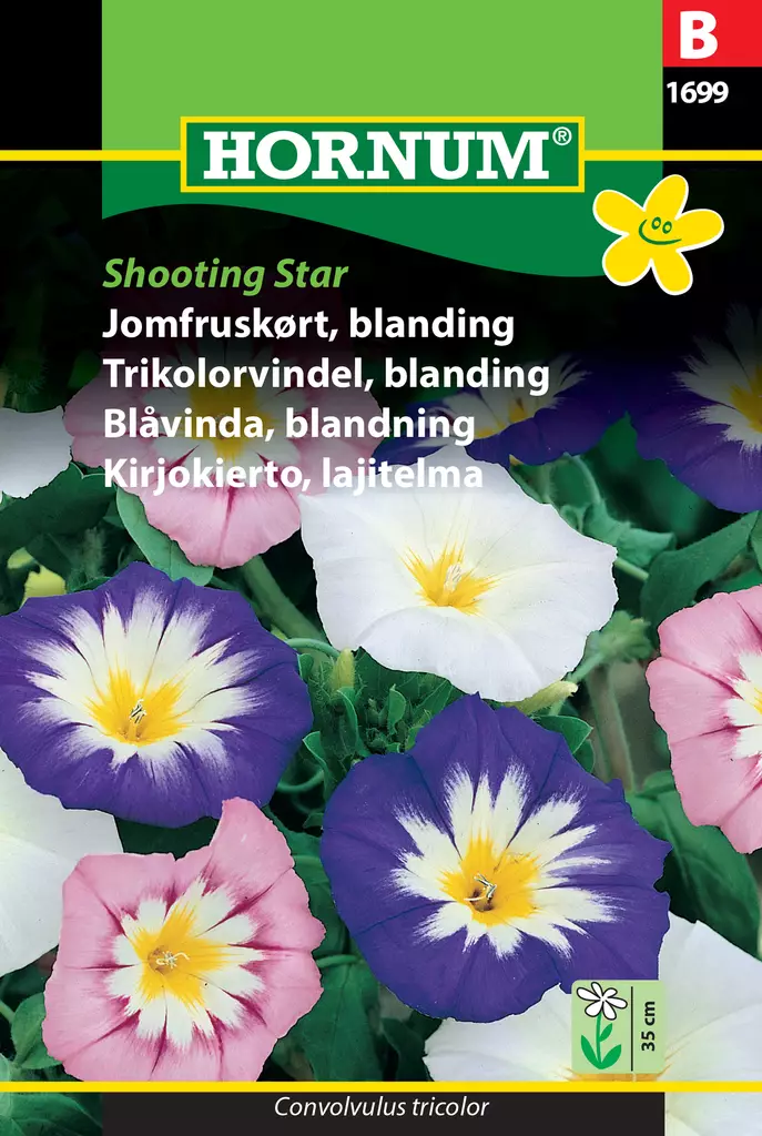 Kirjokierto, lajitelma Shooting Star - Kukkien ja koristeheinien siemenet - 5708787016997 - 0