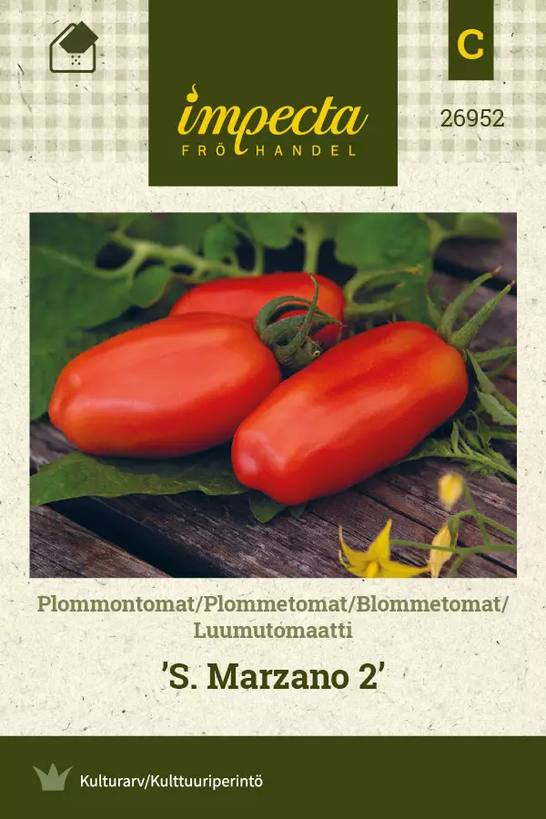 Luumutomaatti S. Marzano 2 - Vihannesten ja yrttien siemenet - 7332756269527 - 0