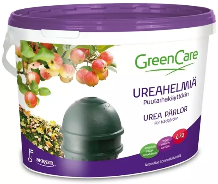 Ureahelmiä puutarhakäyttöön 4 kg - Puutarhalannoitteet ja kalkit - 6416793600367 - 1