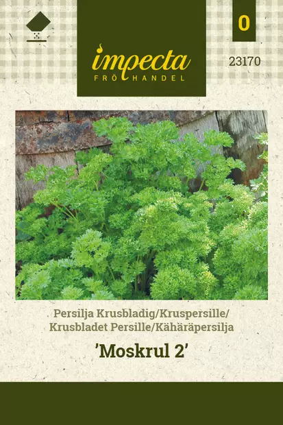 Kähäräpersilja Moskrul 2 - Vihannesten ja yrttien siemenet - 7332756231708 - 0