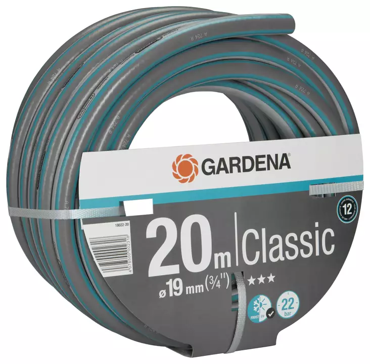 Gardena Puutarhaletku Classic 19 mm 20 m - Puutarhan ja kukkien kastelu - 4078500002318 - 1