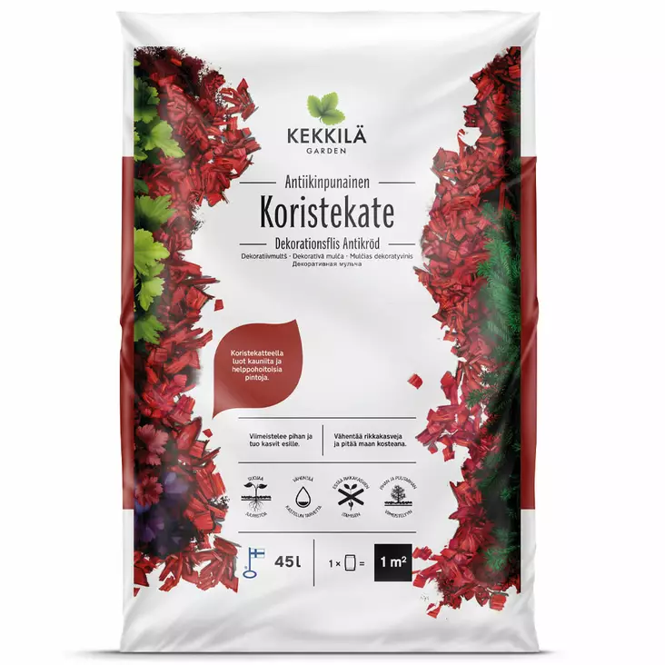 Kekkilä Koristekate 45 l antiikinpun. - Puutarhakatteet - 6433000100908 - 1