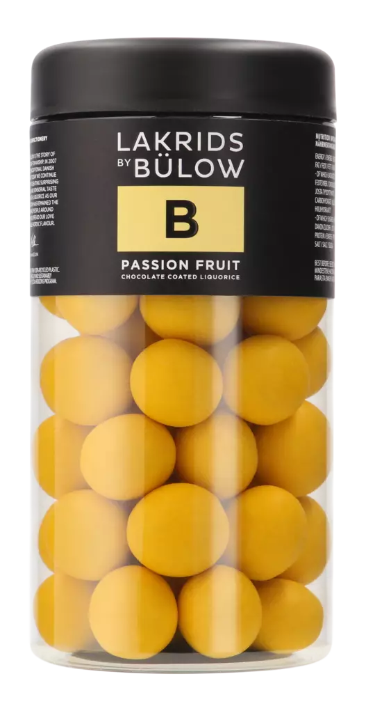Lakrids by B=C3=BClow -lakritsi Passion Fruit 295g - Sisustus- ja lahjatuotteet - 5710858002068 - 1