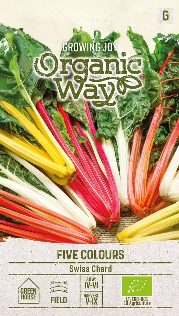 MANGOLDI OG FIVE COLOURS - Vihannesten ja yrttien siemenet - 4770168151048 - 0