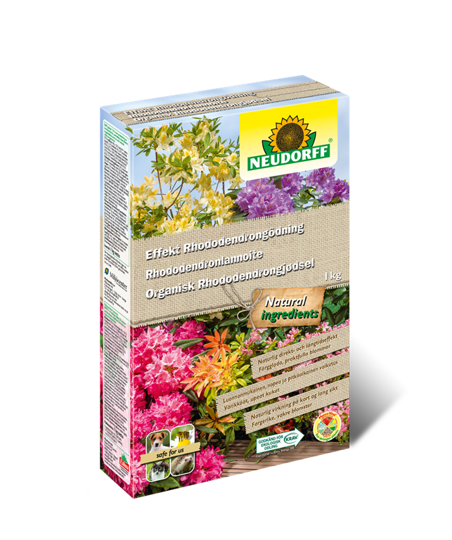 Neudorff Bio-Rhododendronlannoite 1 kg - Puutarhalannoitteet ja kalkit - 4005240001578 - 2