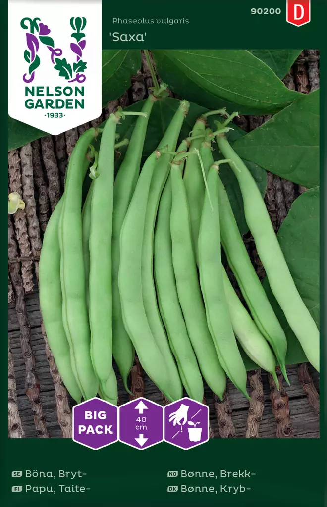 Papu, Taite-, Saxa, Big Pack - Vihannesten ja yrttien siemenet - 7312600902008 - 0