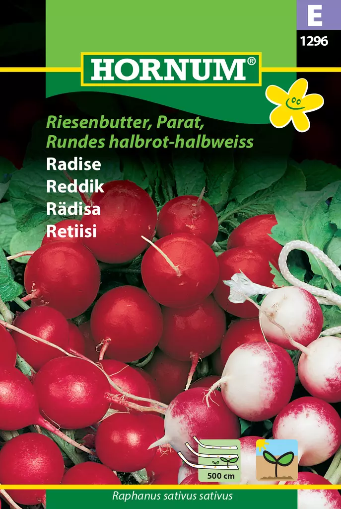 Retiisi Siemennauha, Riesenbutter, Parat - Vihannesten ja yrttien siemenet - 5708787012968 - 0