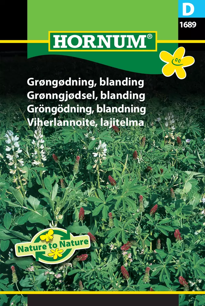 Viherlannoite, lajitelma - Kukkien ja koristeheinien siemenet - 5708787016898 - 0