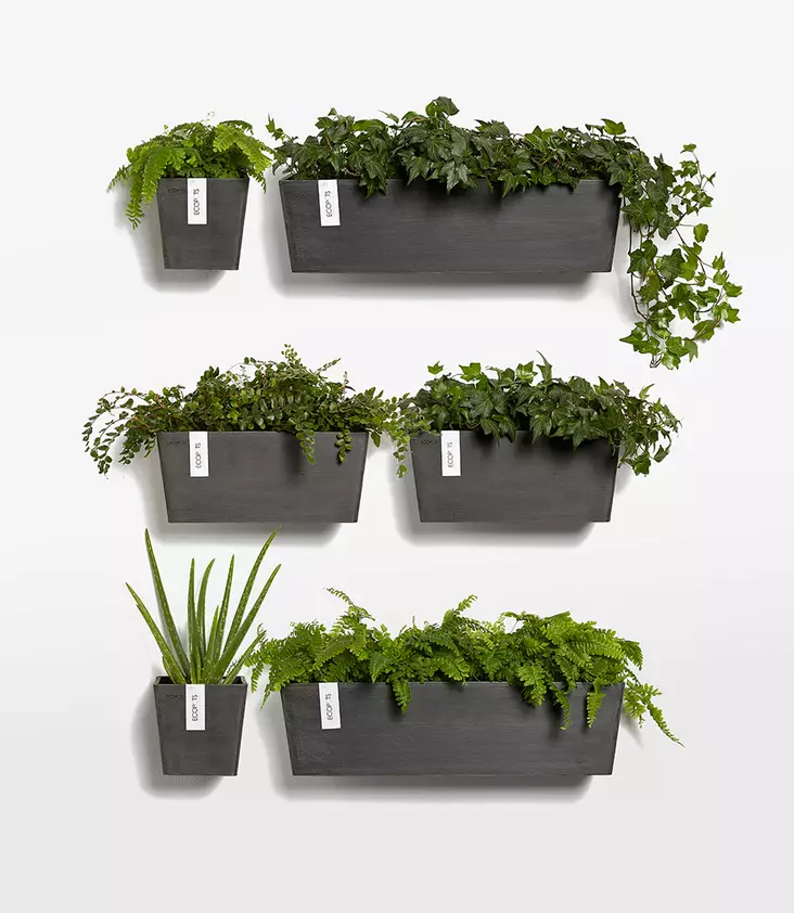 Ecopots Ruukku Manhattan Wall 55 cm - Ecopots ruukut ja lautaset - 5413724313908 - 1