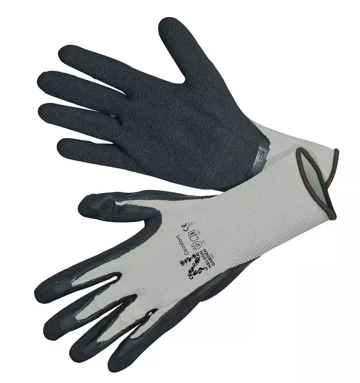 Käsine Comfort harmaa 9 - Puutarhahanskat - 7312600372658 - 1
