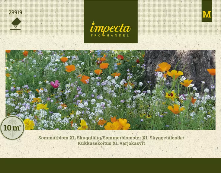 Kesäkukka XL Varjoa sietävät - Kukkien ja koristeheinien siemenet - 7332756289198 - 1