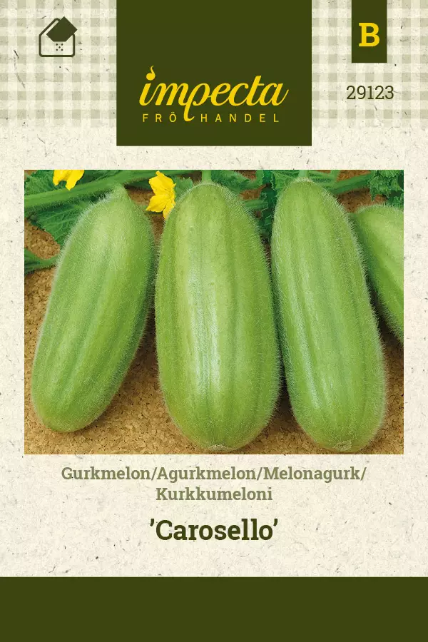 Kurkkumeloni Carosello - Vihannesten ja yrttien siemenet - 7332756291238 - 0