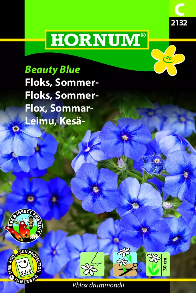 Leimu, Kesä- Beauty Blue - Kukkien ja koristeheinien siemenet - 5708787021328 - 3