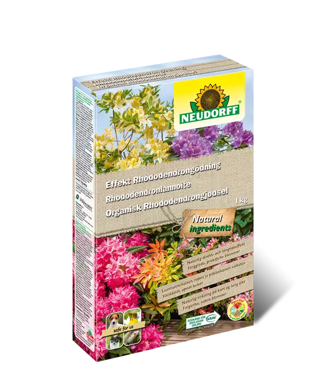 Neudorff Bio-Rhododendronlannoite 1 kg - Puutarhalannoitteet ja kalkit - 4005240001578 - 2