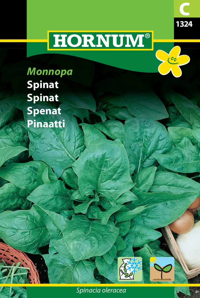 Pinaatti Monnopa - Vihannesten ja yrttien siemenet - 5708787013248 - 0