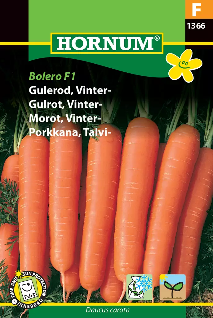 Porkkana, Talvi- Bolero F1 - Vihannesten ja yrttien siemenet - 5708787013668 - 0