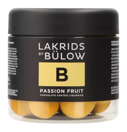Lakrids by B=C3=BClow -lakritsi Passion Fruit 125g - Sisustus-  ja lahjatuotteet - 5710858000729 - 1
