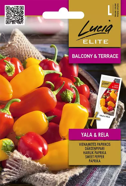 PAPRIKA ELITE YALA*RELA - Vihannesten ja yrttien siemenet - 4770168920439 - 0