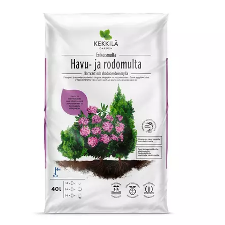 Kekkilä Havu- ja rodomulta 40 l - Puutarha- ja kukkamullat - 6433000002769 - 3