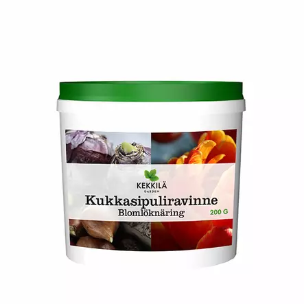 Kekkilä Kukkasipuliravinne 200 g - Puutarhalannoitteet ja kalkit - 6433000621069 - 2