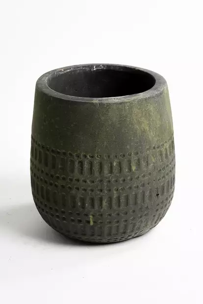 Suojaruukku Fie Choko Patina ø15 cm - Suojaruukut ja -korit - 5710932031809 - 1