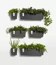 Ecopots Ruukku Manhattan Wall 15 cm - Ecopots ruukut ja lautaset - 5413724313809 - 5