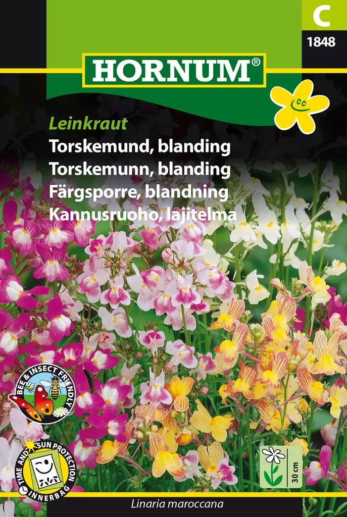 Kannusruoho, lajitelma Leinkraut - Kukkien ja koristeheinien siemenet - 5708787018489 - 0