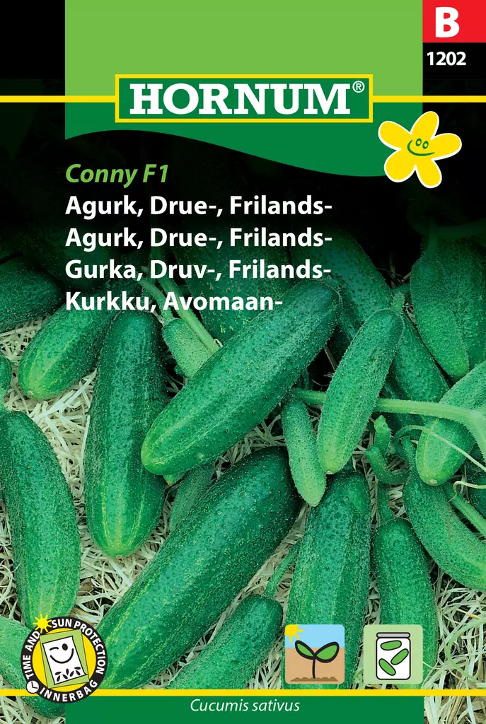 Kurkku, Avomaan- Libelle F1 - Vihannesten ja yrttien siemenet - 5708787012029 - 0