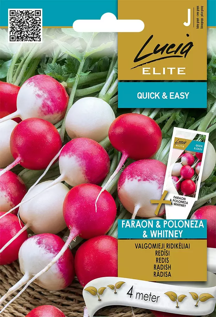 RETIISI ELITE FARAON*POLONEZA*WHITNEY - Vihannesten ja yrttien siemenet - 4770168920569 - 0