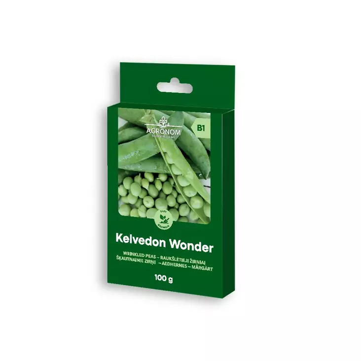 SILPOYDINHERNE Kelvedon Wonder - Kukkien ja koristeheinien siemenet - 4770168921009 - 0