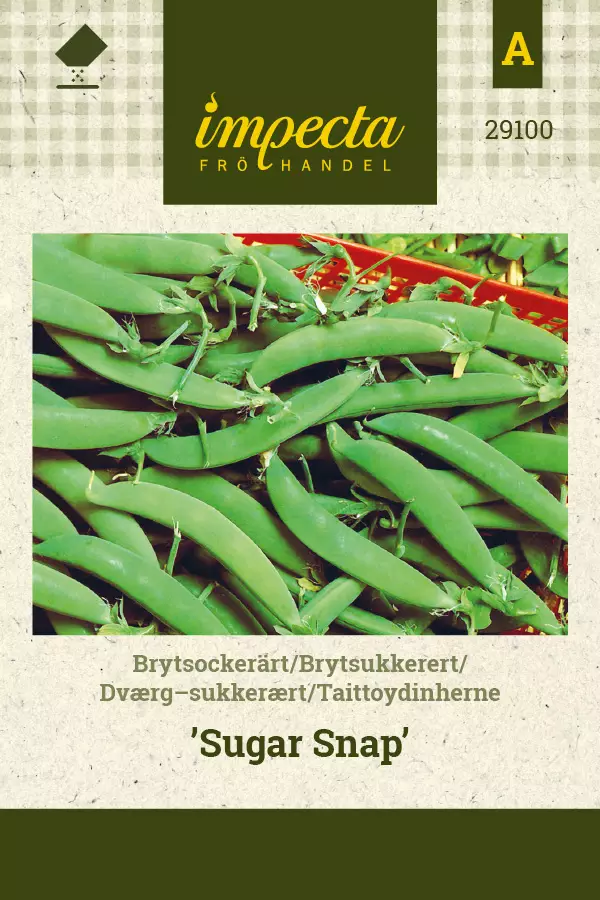 Taittoydinherne Sugar Snap - Vihannesten ja yrttien siemenet - 7332756291009 - 0