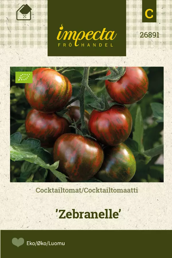 Tomaatti Zebranelle - Vihannesten ja yrttien siemenet - 7332756268919 - 1